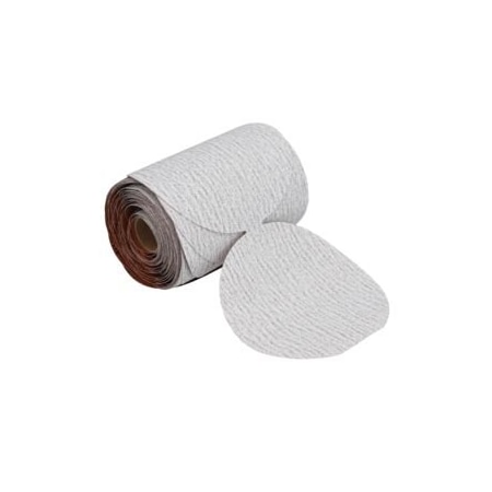 Norton Abrasives 5 IN. A275OP NO-FIL PAPER PSA DISC ROLL P100 GRIT AO, 100PK 66261131463